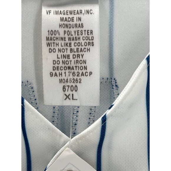 Tom Glavine Signed Mets Jersey Beckett COA HOF 14 Inscription Pinstripe Size XL - Picture 13 of 14